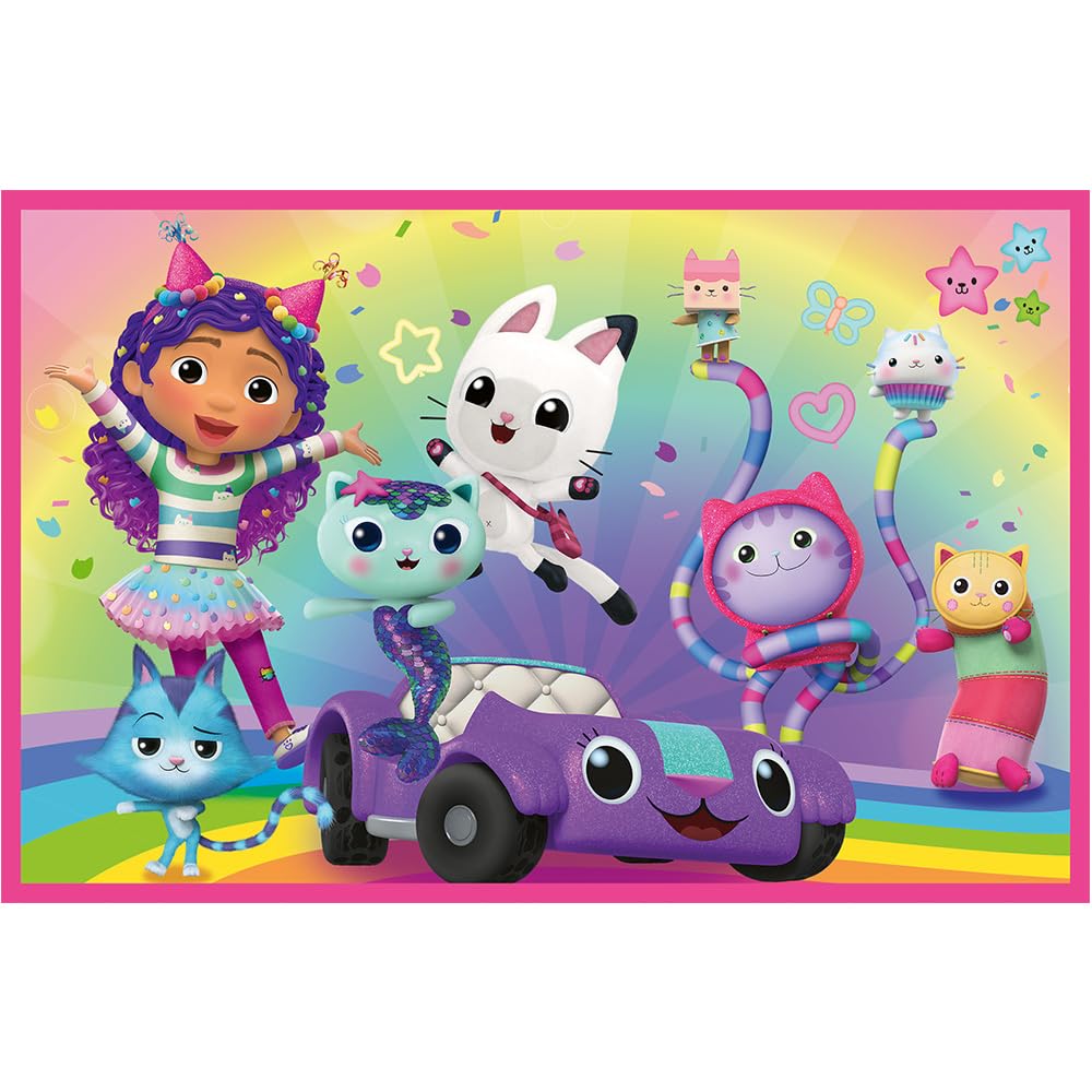 trefl-red-gabby-s-dollhouse-2x24-puzzle-enfant-gabby-d-s-3-ans image 2
