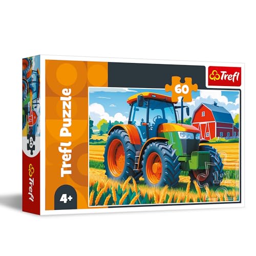 trefl-red-v-hicule-agricole-60-pi-ces-puzzle-enfant-tracteur image 7