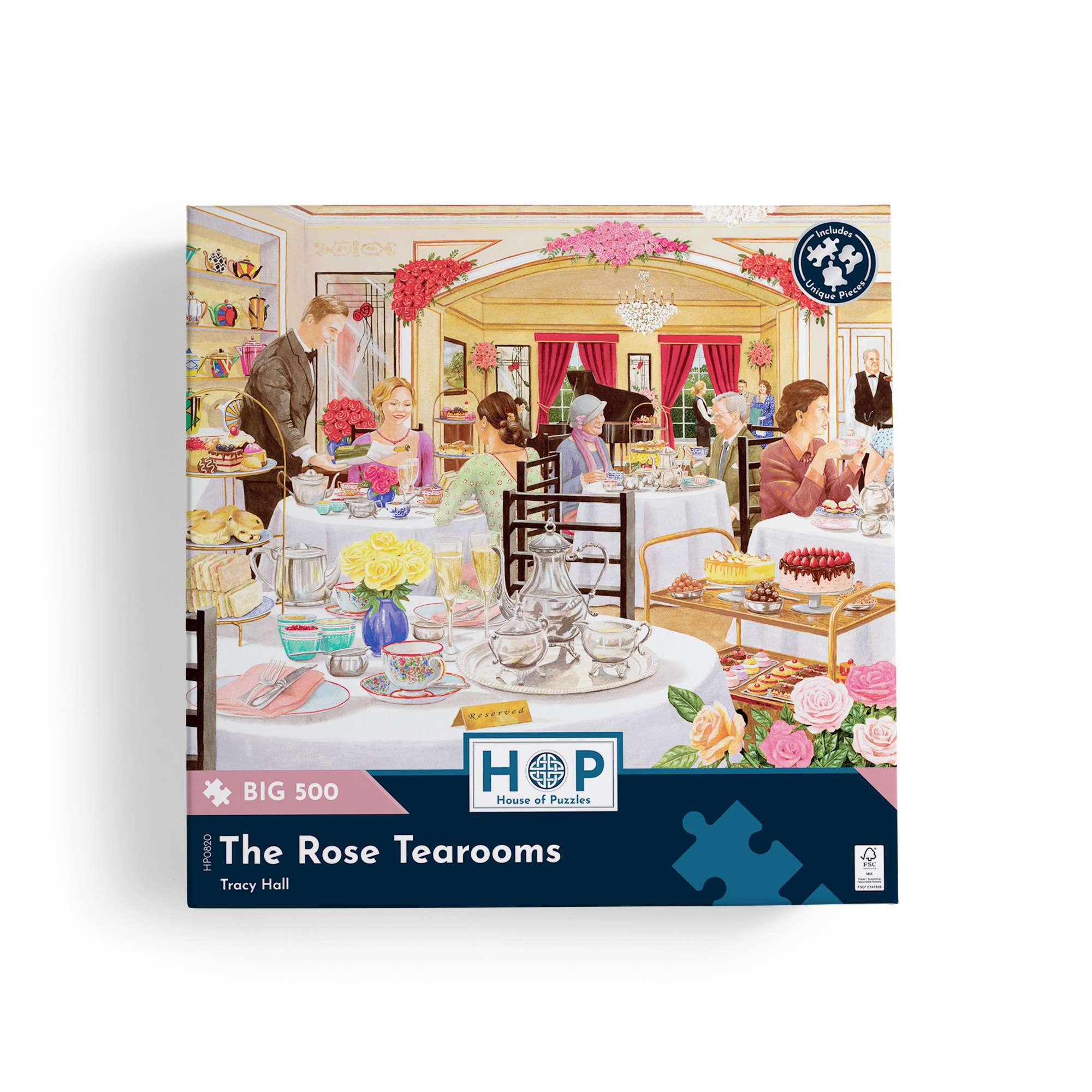 house-of-puzzles-rose-tearooms-big-500-puzzle-500-salon-de-th image 3