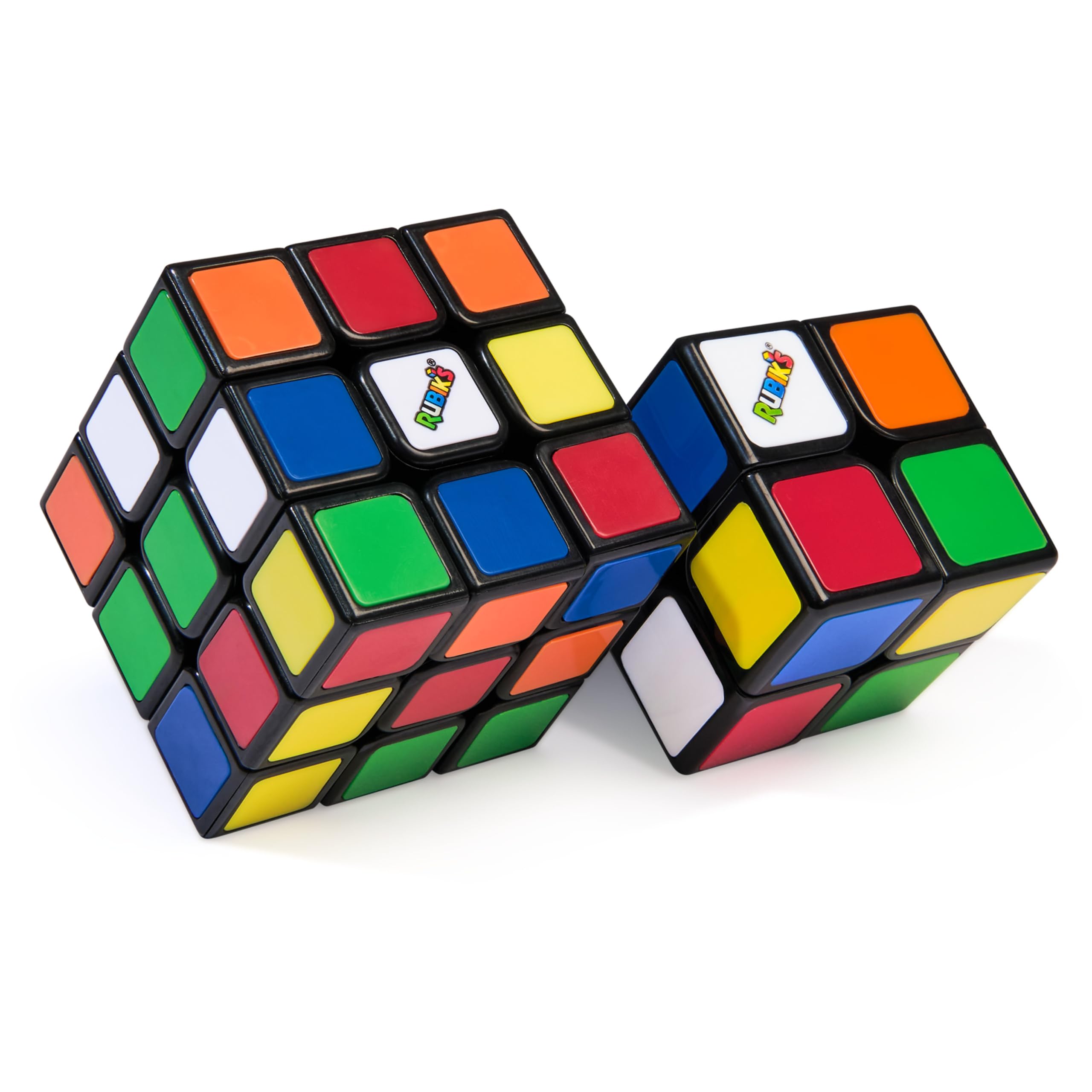 rubik-s-family-bundle-cubes-3x3-et-2x2-sans-autocollants image 2