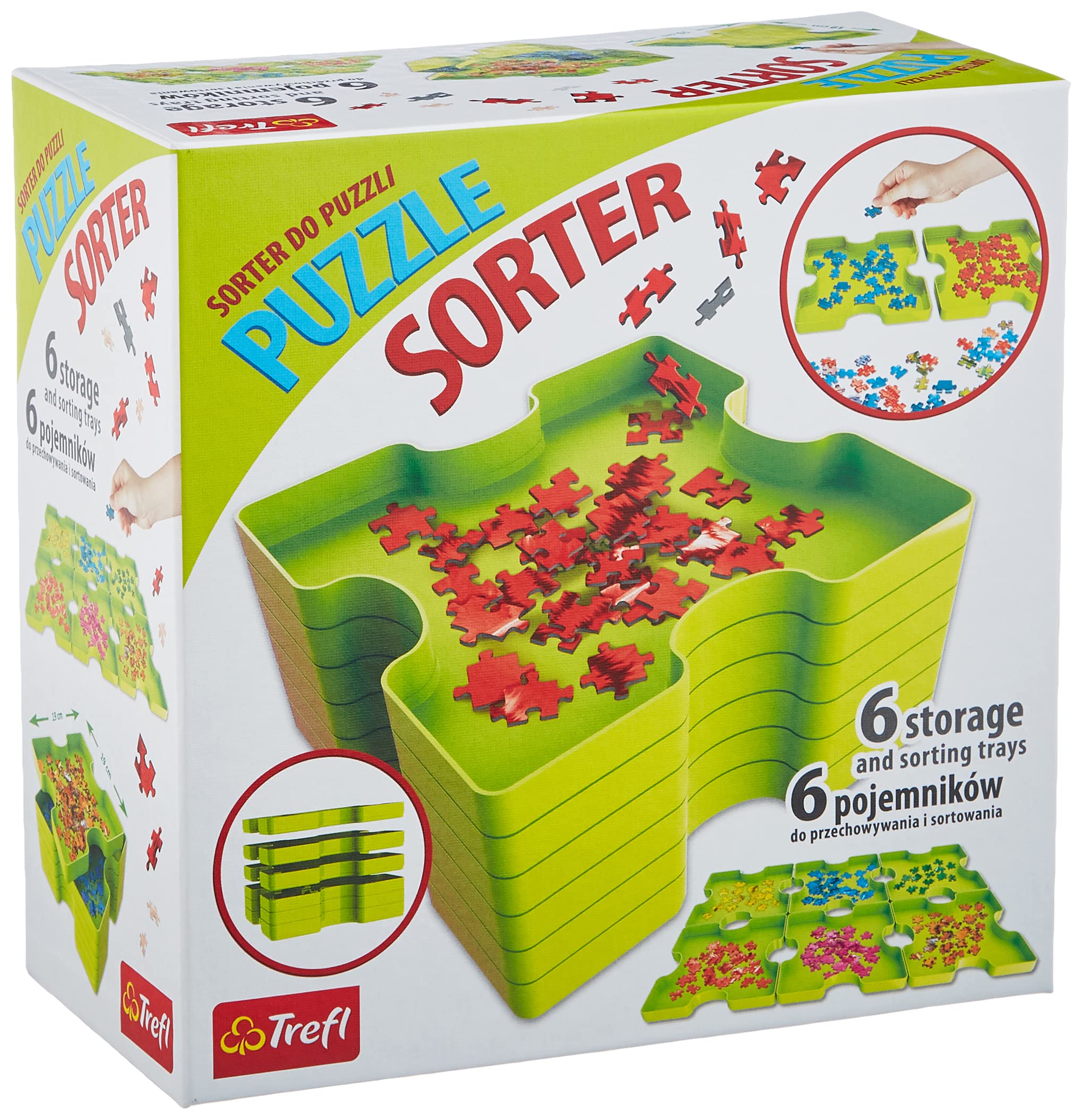 trefl-red-93051-trieur-puzzle-6-bacs-19cm image 2