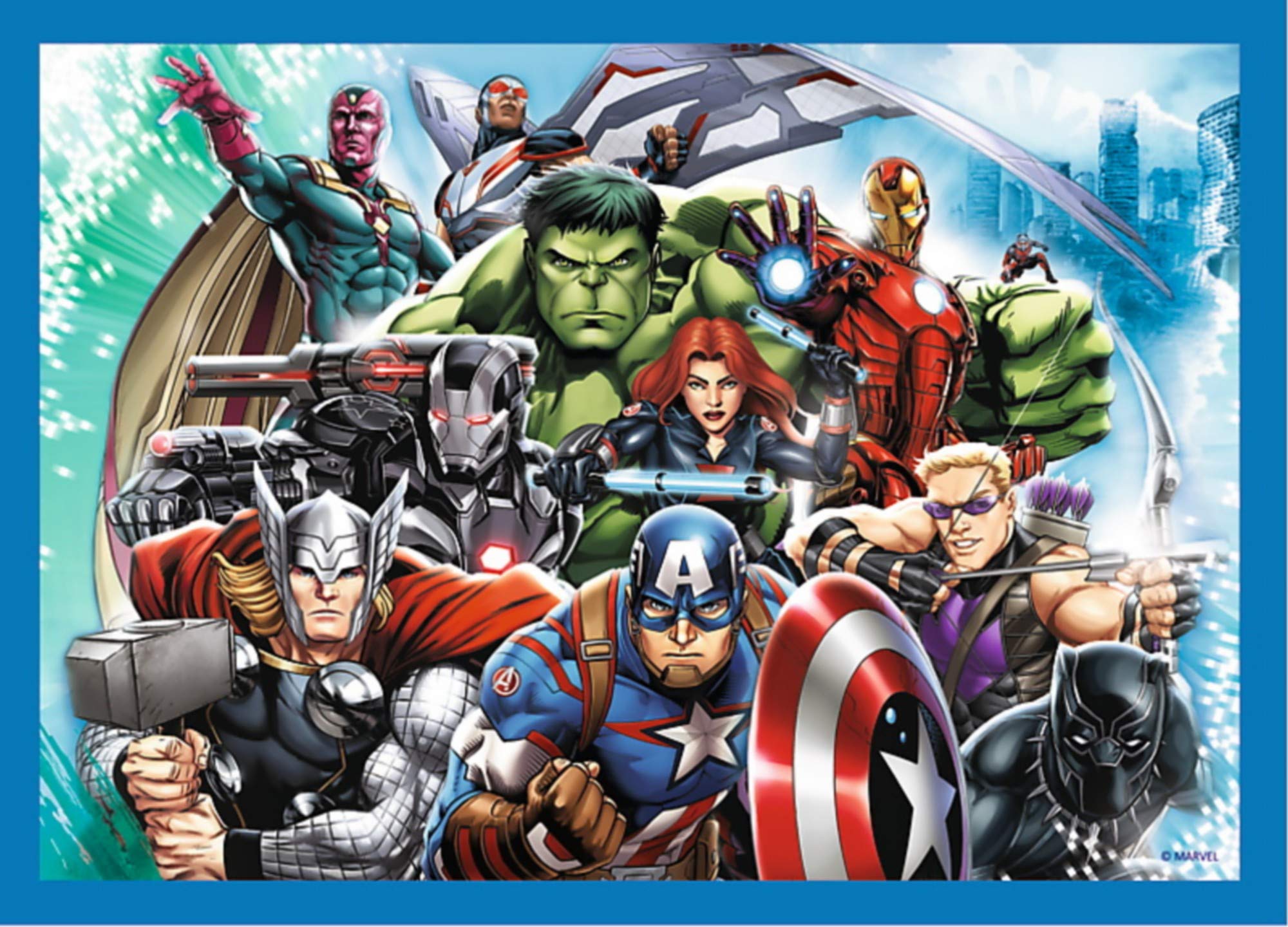 trefl-red-puzzle-4en1-marvel-avengers-35-70-d-s-4-ans image 5