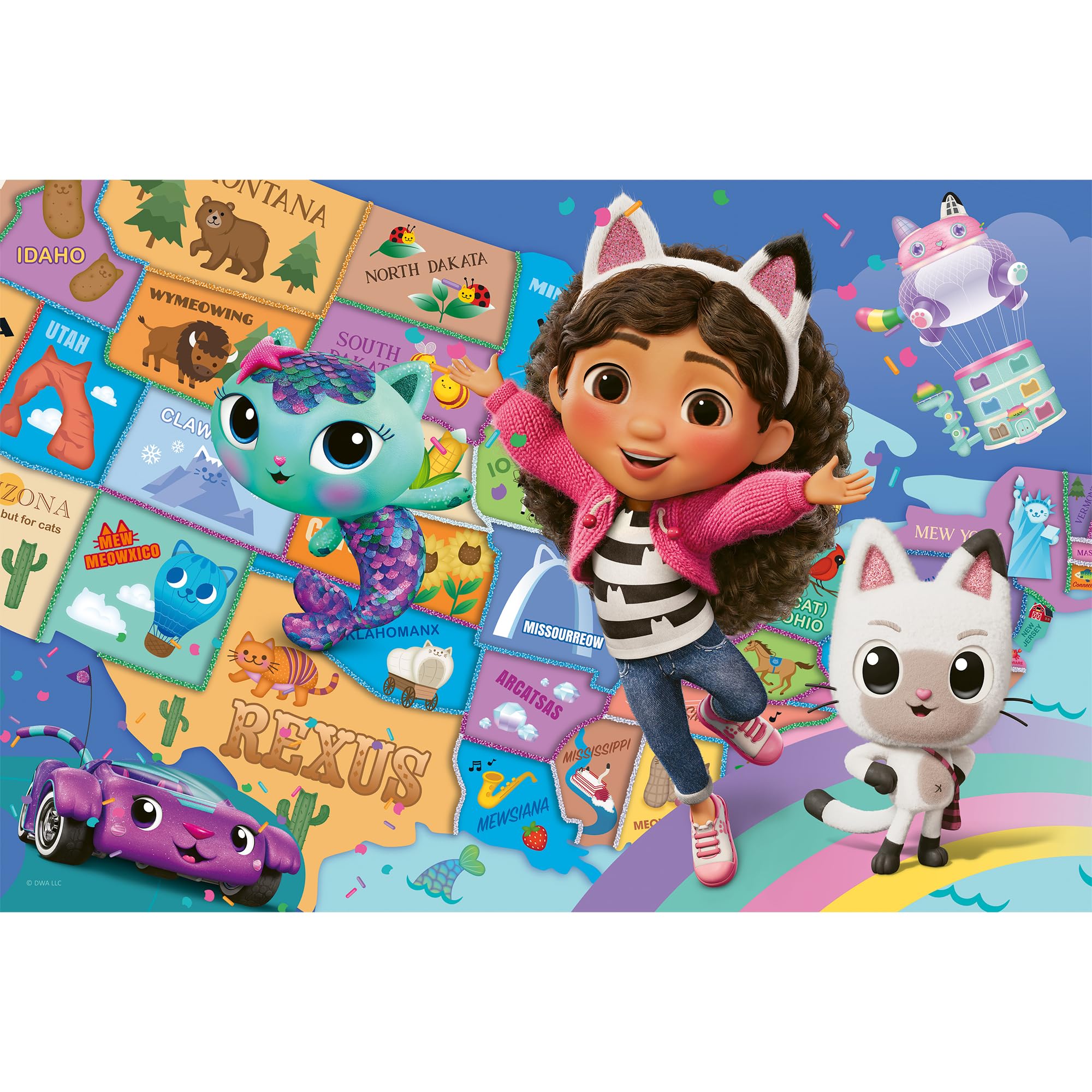 trefl-red-gabby-s-dollhouse-puzzle-100-pi-ces-5-ans image 2