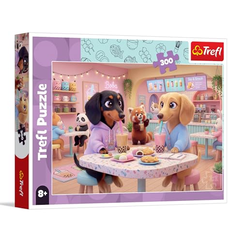 trefl-red-teckels-au-caf-puzzle-enfant-300-pi-ces-d-s-8-ans image 7