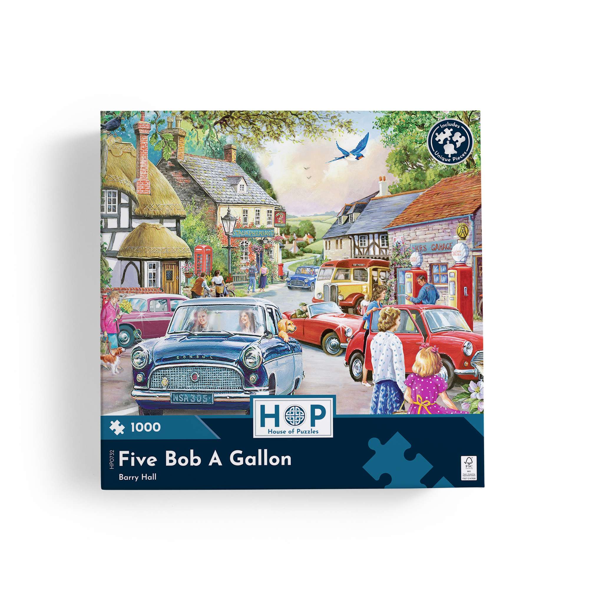 house-of-puzzles-five-bob-a-gallon-puzzle-1000-pi-ces-village-barry-hall image 3