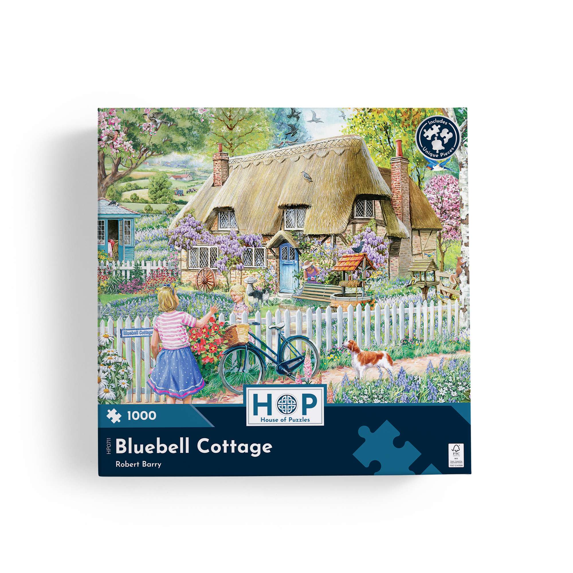 house-of-puzzles-1000-puzzle-1000-pi-ces-bluebell-cottage-campagne image 4