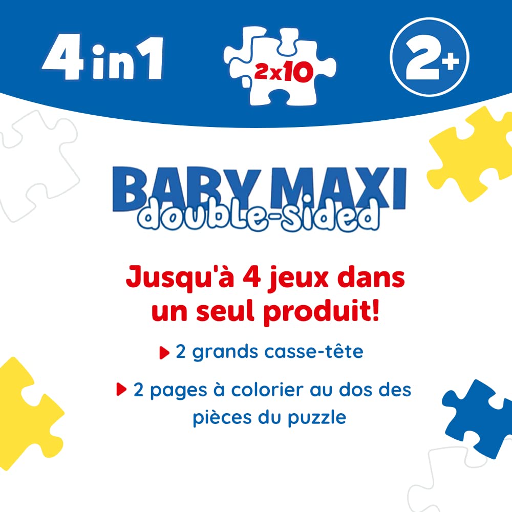 trefl-baby-primo-puzzle-2x10-pi-ces-pat-patrouille-chase-skye image 2