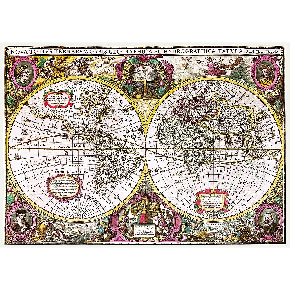trefl-premium-plus-carte-de-la-terre-1630-puzzle-2000-pi-ces image 2