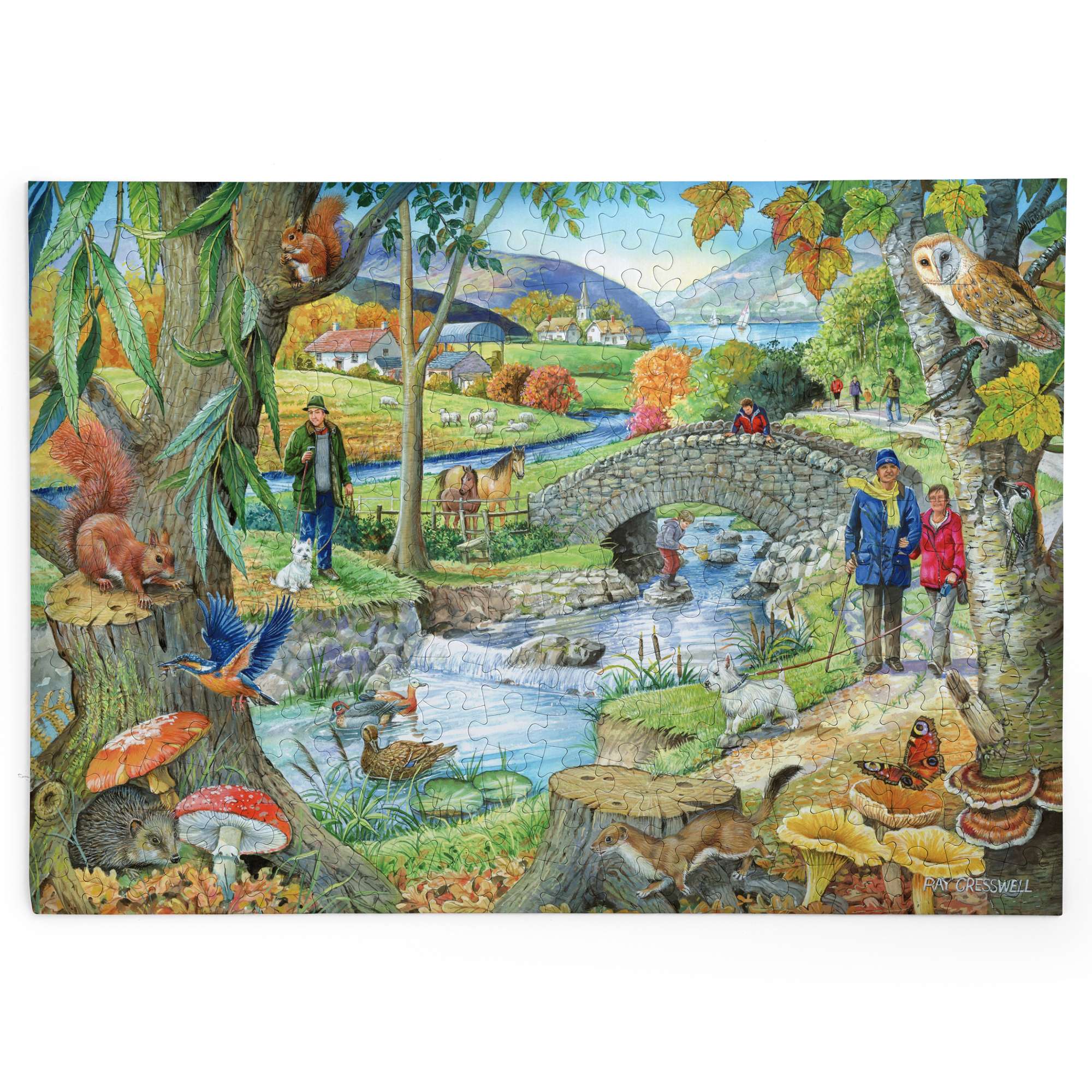 house-of-puzzles-big-250-puzzle-250-pi-ces-riverside-walk-automne image 2