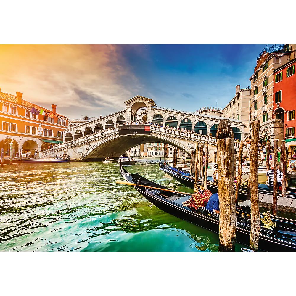 trefl-prime-10692-romantic-sunset-venise-puzzle-1000-pi-ces image 2