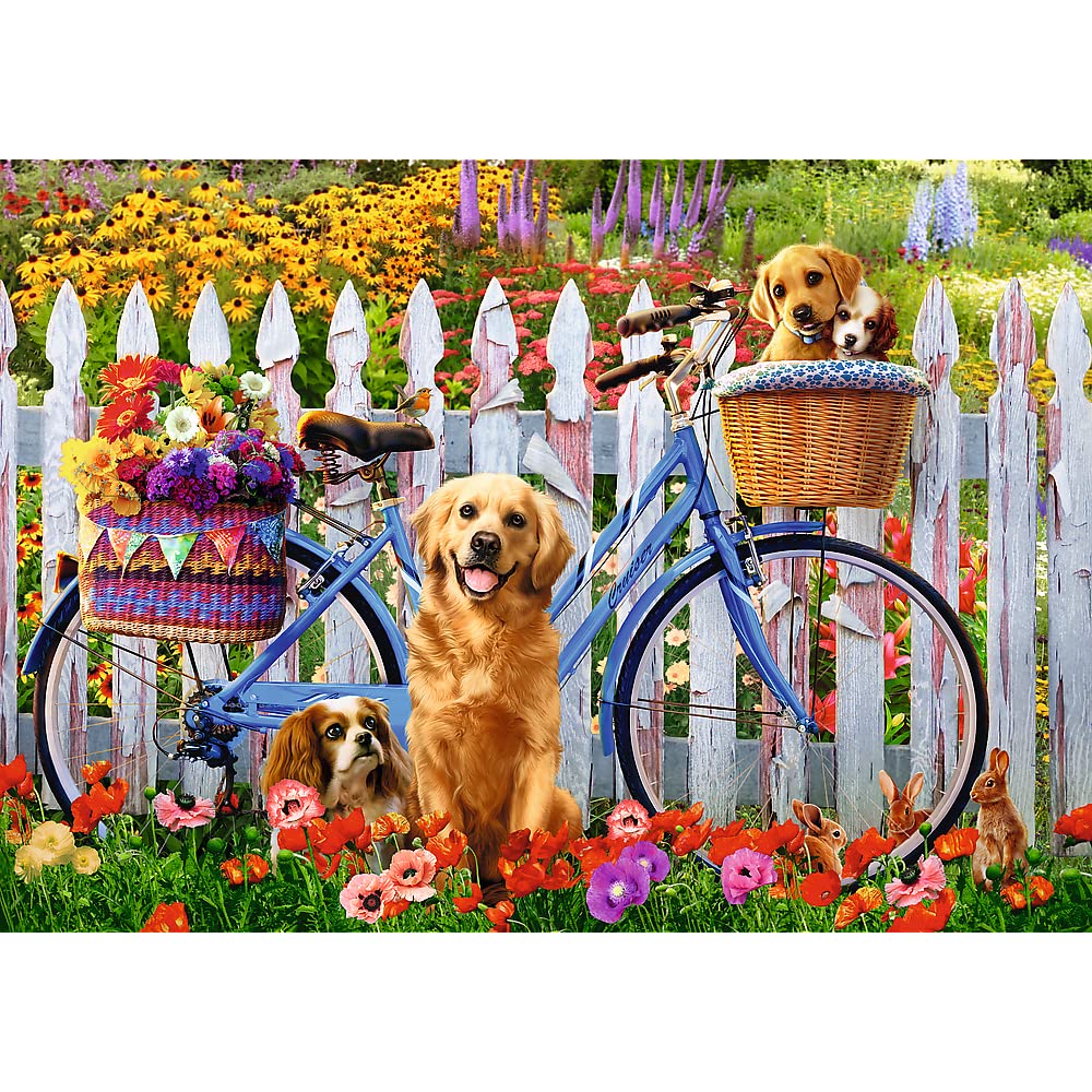 trefl-red-l-aventure-des-chiens-puzzle-500-pi-ces-chiens image 2