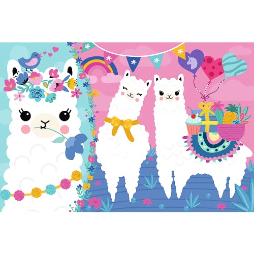 trefl-red-lamas-joyeux-puzzle-100-pi-ces-5-ans-animaux image 7