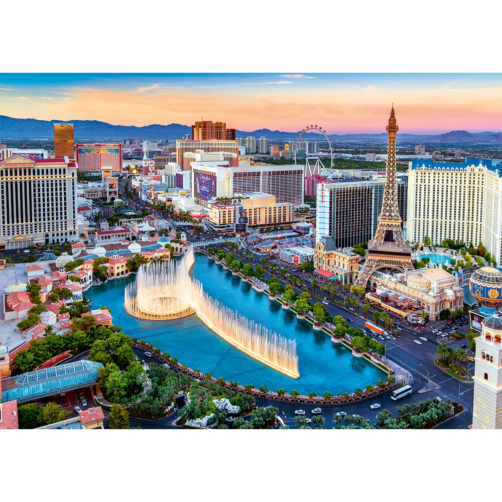 trefl-prime-uft-puzzle-1000-pi-ces-cityscape-las-vegas image 2