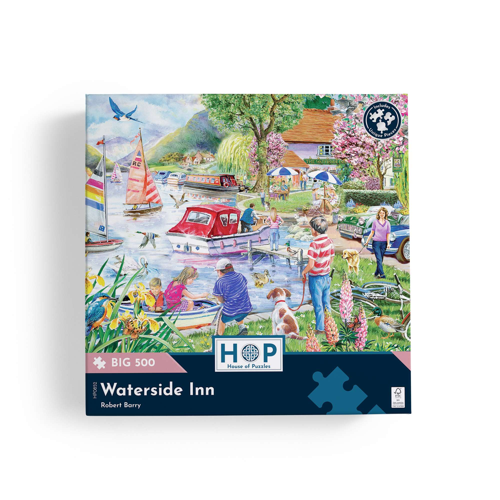 house-of-puzzles-waterside-inn-big-puzzle-500-pi-ces-bateau image 4