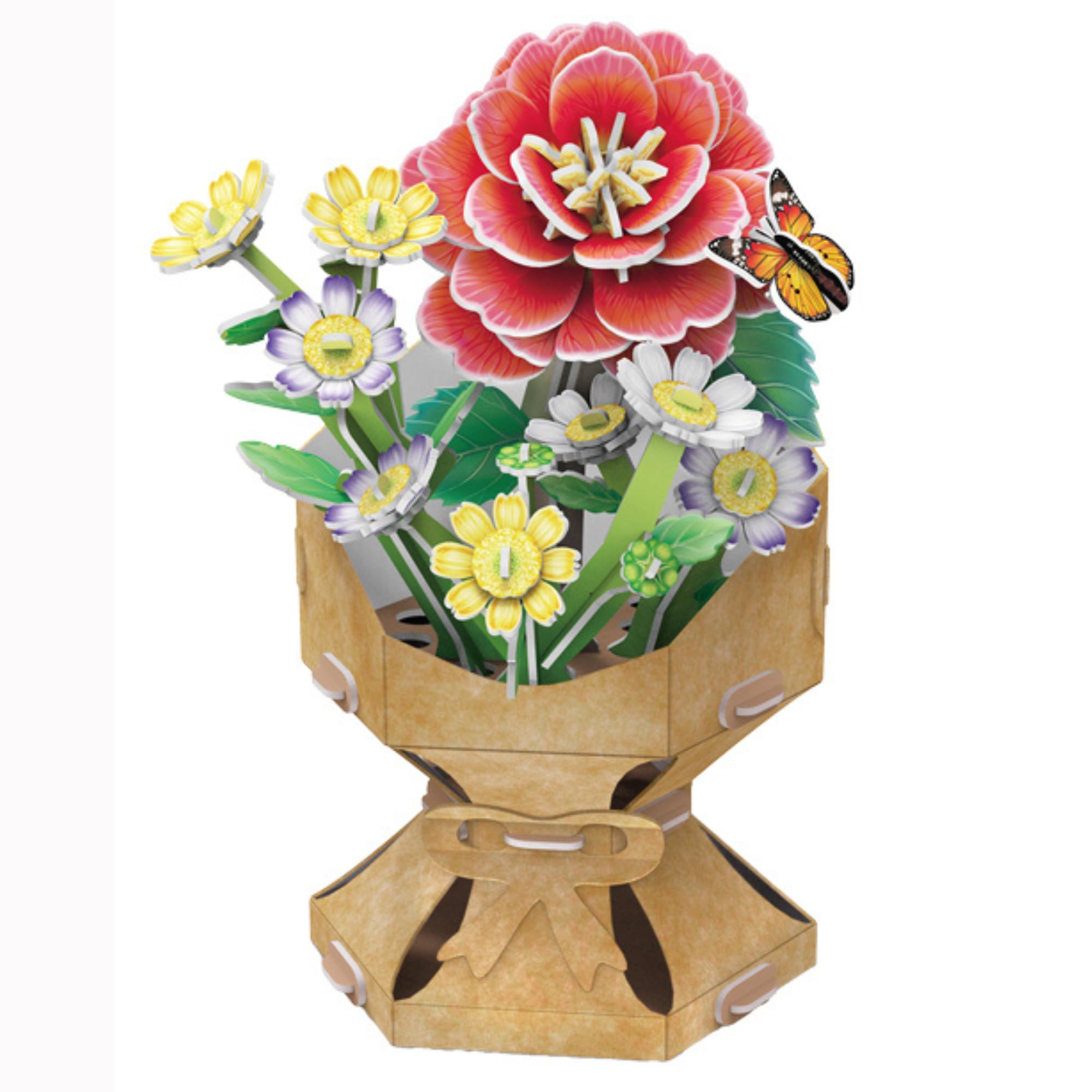explora-maquettes-3d-540501-puzzle-3d-bouquet-rose-120-pi-ces image 5