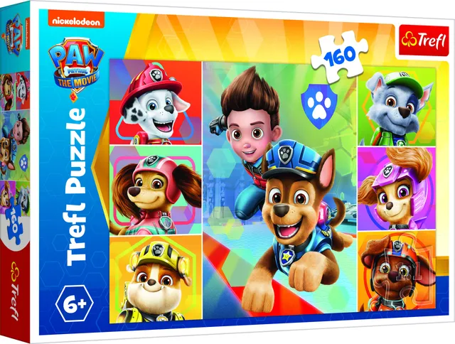 trefl-red-15410-puzzle-enfant-pat-patrouille-160-pi-ces image 1