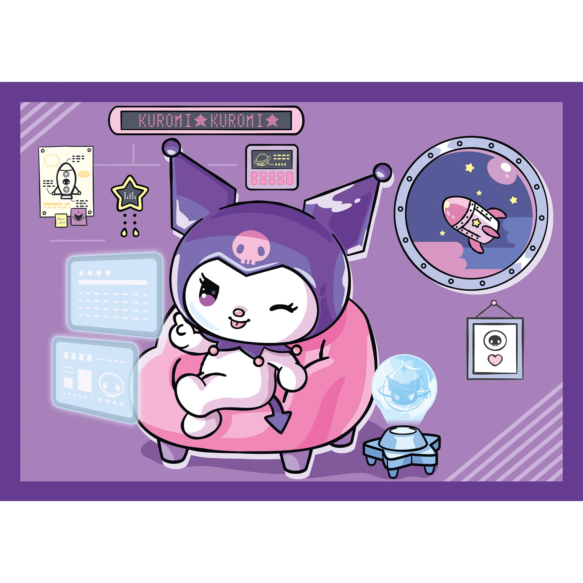 trefl-red-kuromi-day-puzzle-4-en-1-35-70-pi-ces-d-s-4-ans image 4
