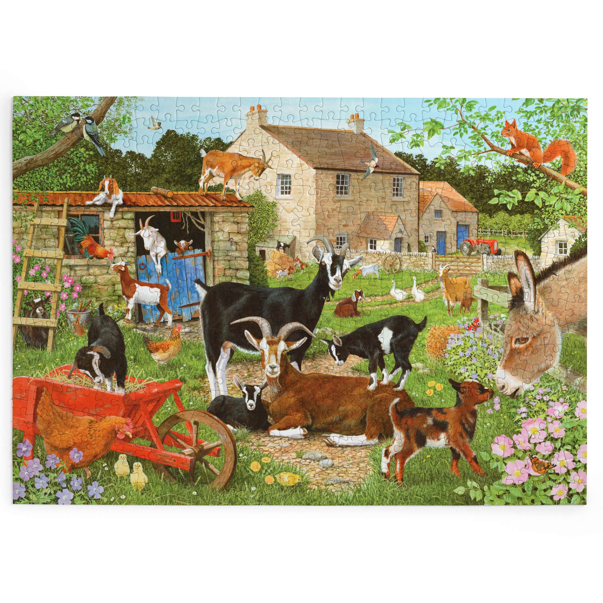 house-of-puzzles-nanny-billy-kids-puzzle-big-500-pi-ces-ferme image 2