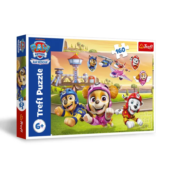 trefl-red-paw-patrol-puzzle-160-pi-ces-allez-les-chiens-6-ans image 1