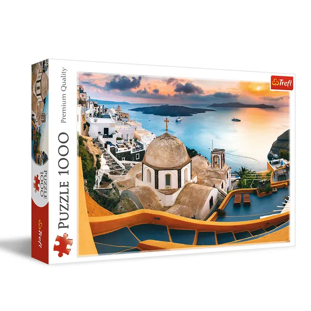 trefl-red-10405-puzzle-1000-pi-ces-santorini-gr-ce-adulte image 1