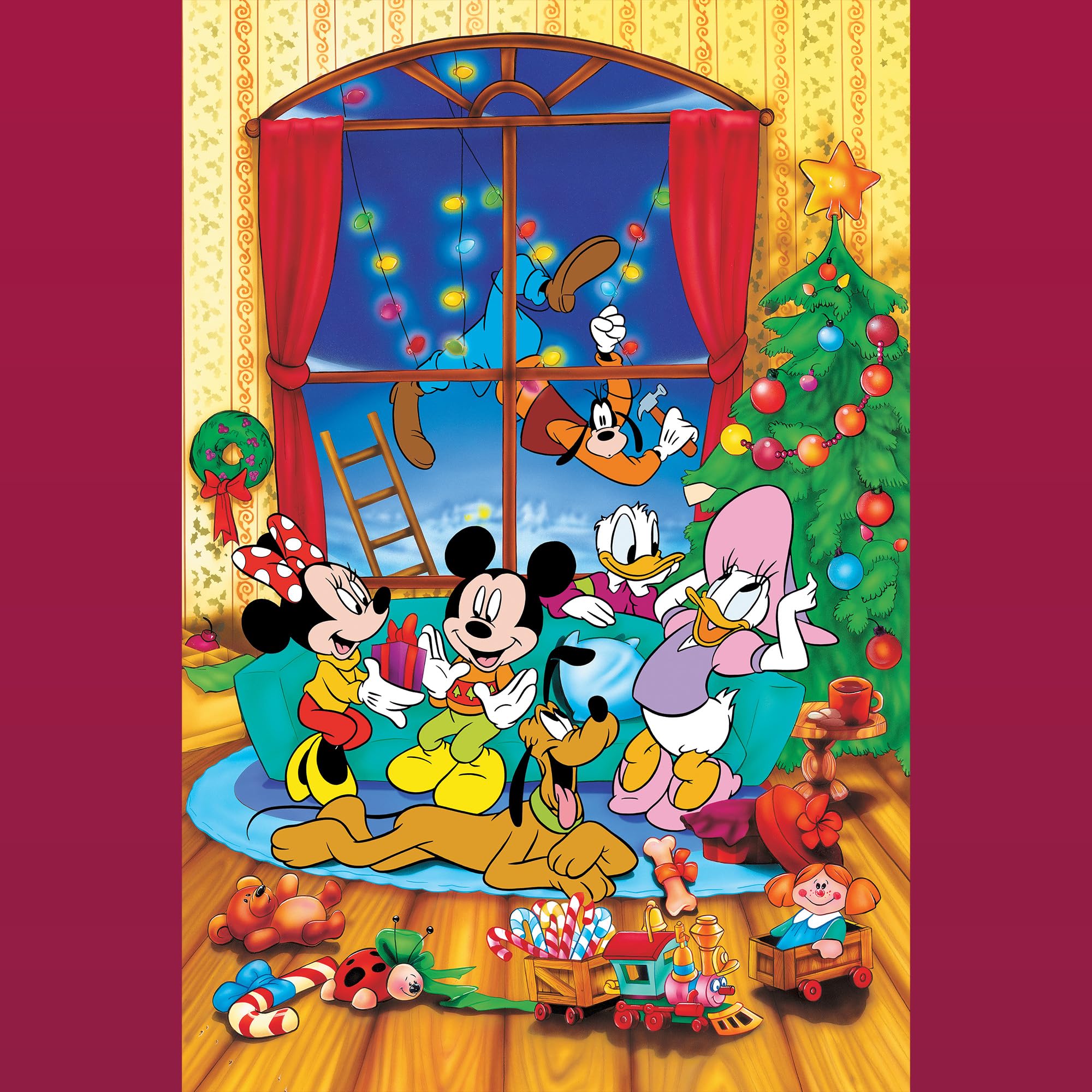 trefl-red-disney-mickey-et-amis-puzzle-600-pi-ces-no-l-40-ans image 2