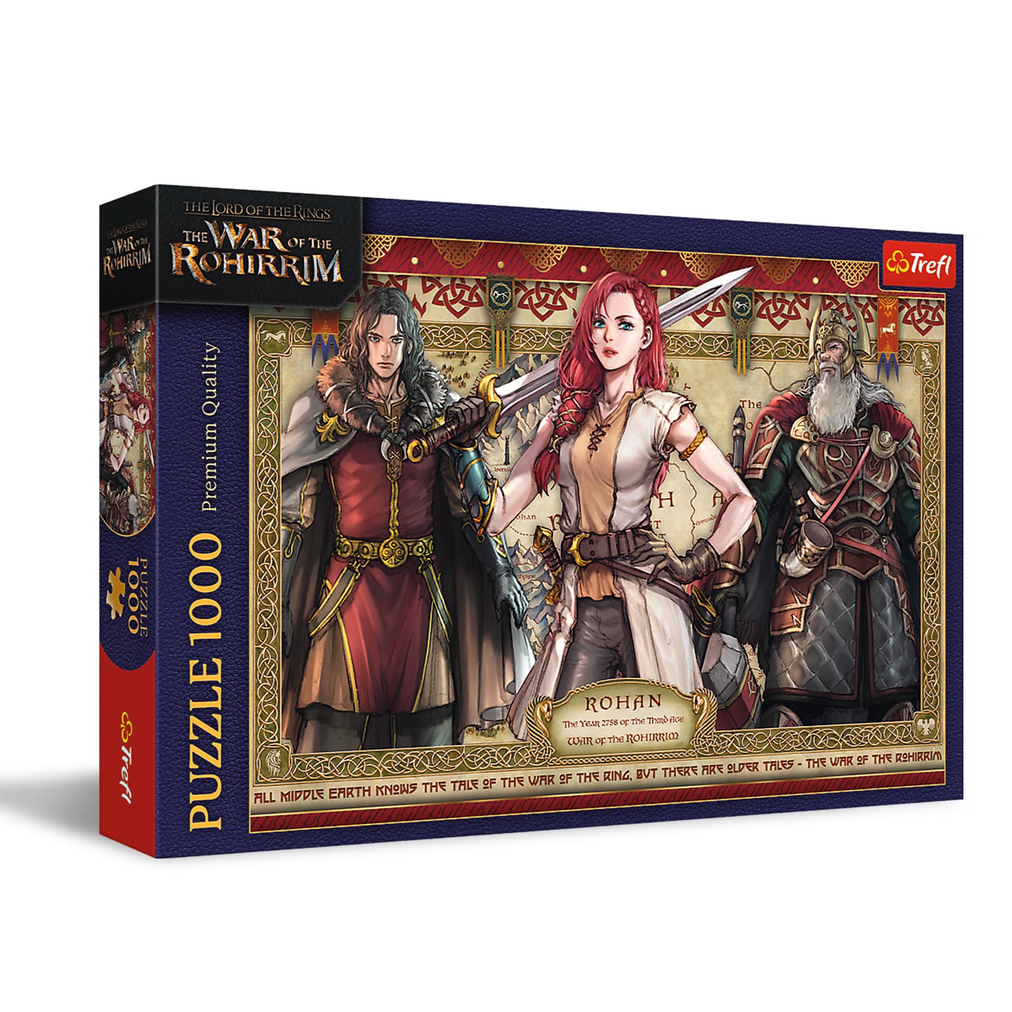 trefl-red-seigneur-des-anneaux-puzzle-1000-pi-ces-rohirrim image 1