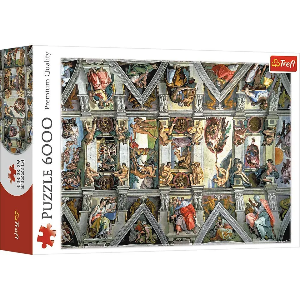 trefl-premium-plus-65000-chapelle-sixtine-puzzle-6000-pi-ces image 1