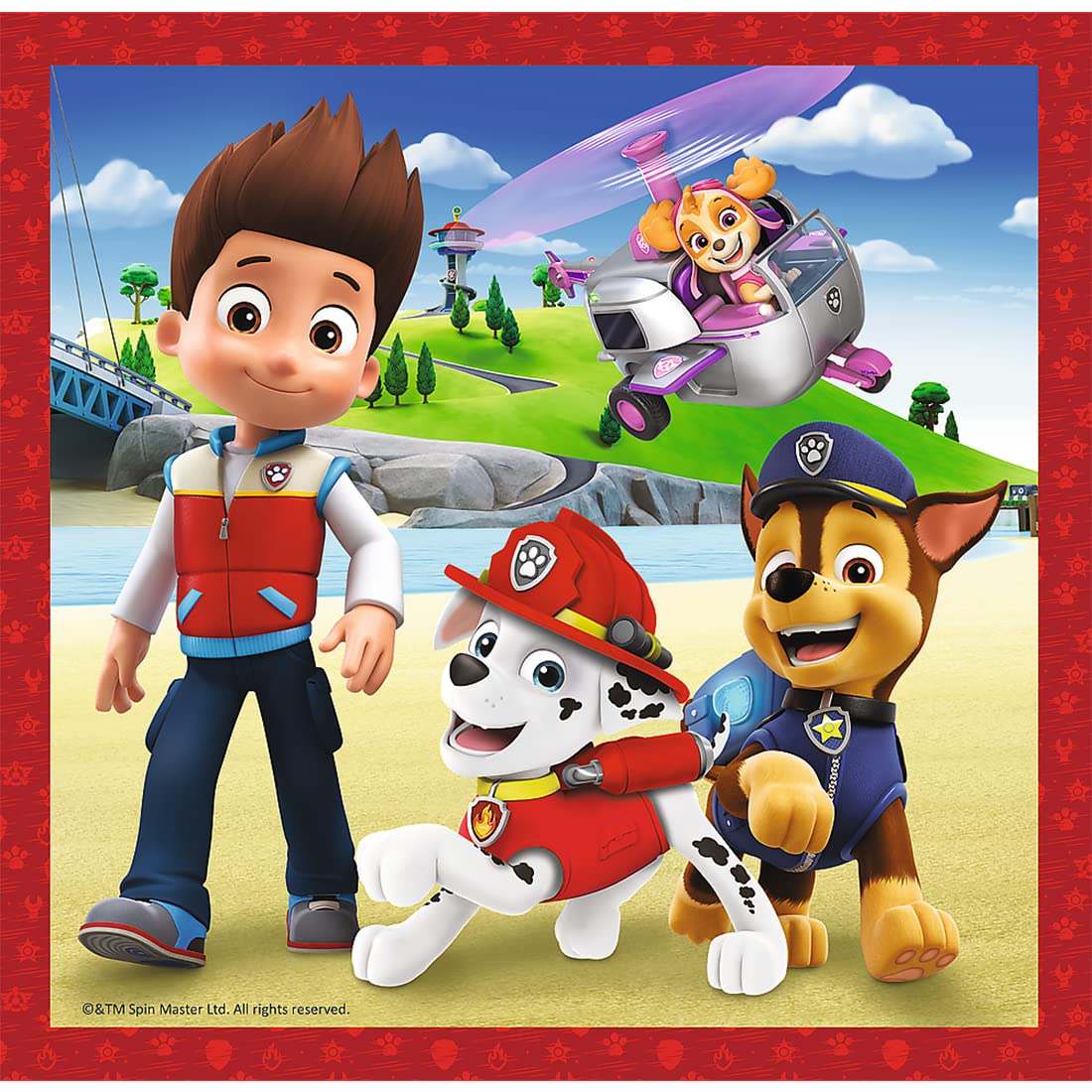 trefl-red-paw-patrol-3-en-1-puzzle-enfant-20-50-pi-ces image 5