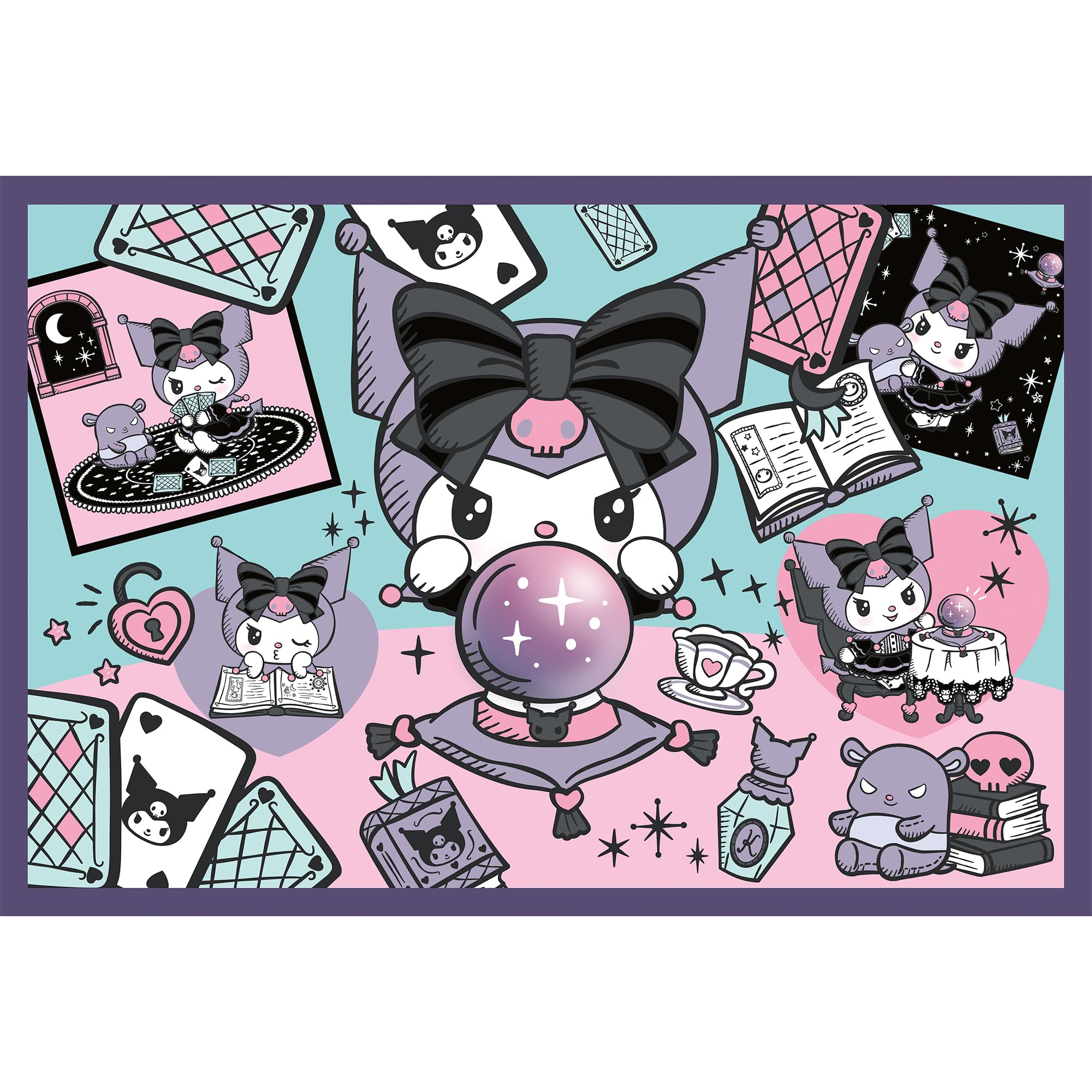 trefl-kuromi-les-farces-puzzle-2x200-pi-ces-ado image 2