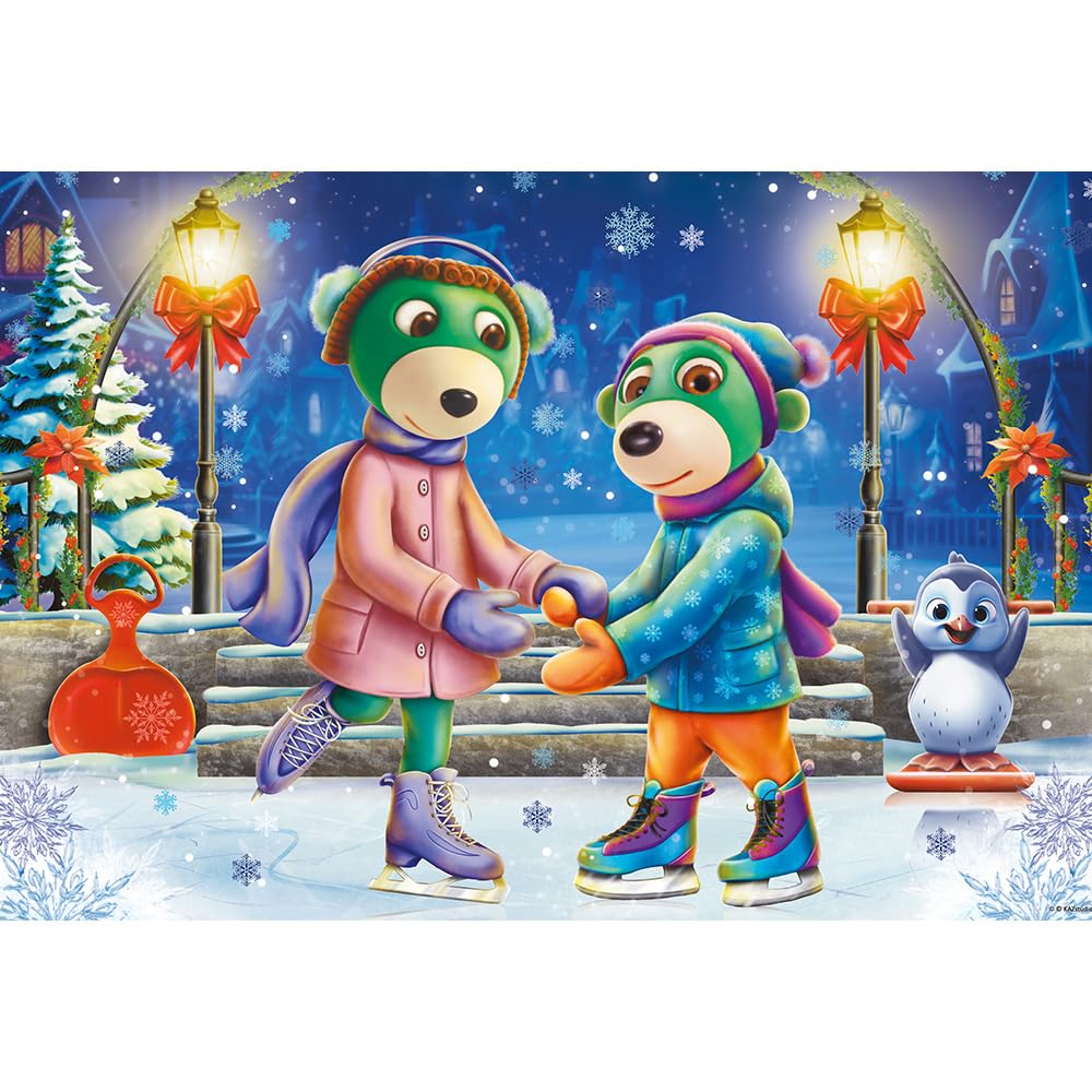 trefl-treflik-family-l-hiver-puzzle-60-pi-ces-4-ans-patinage image 2