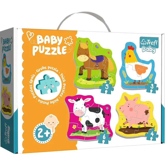 trefl-red-animaux-campagne-baby-puzzle-4-en-1-d-s-2-ans image 1