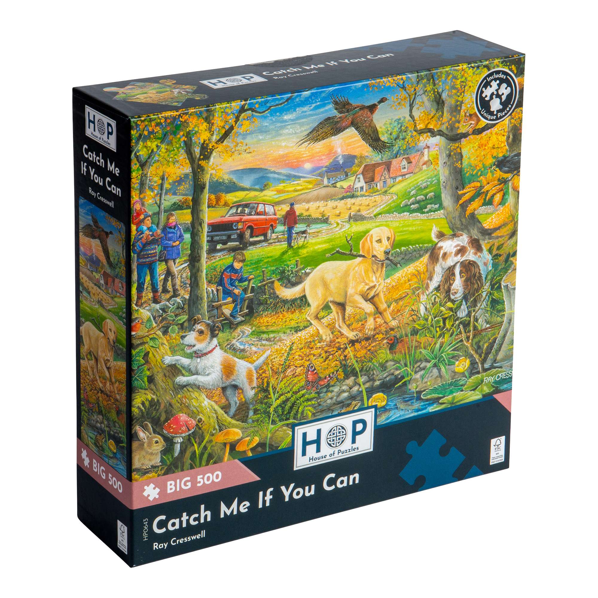 house-of-puzzles-big-500-catch-me-if-you-can-puzzle-500-pi-ces image 1