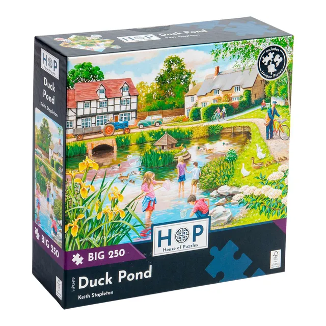 house-of-puzzles-duck-pond-puzzle-big-250-canards image 1