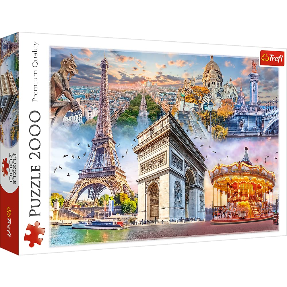 trefl-red-week-end-paris-puzzle-2000-pi-ces-collage image 1