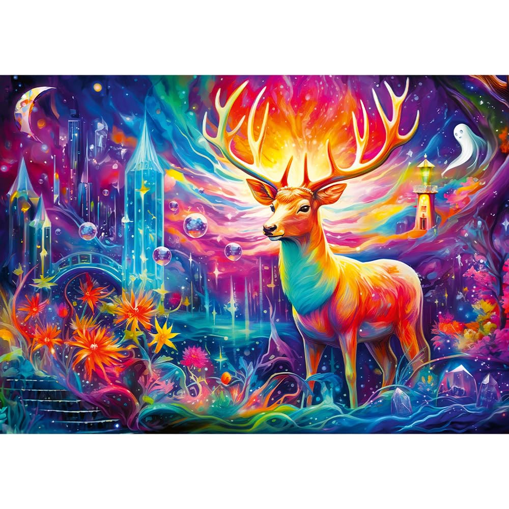 trefl-red-dreamscapes-cerf-mystique-puzzle-1000-pi-ces-14-ans image 2