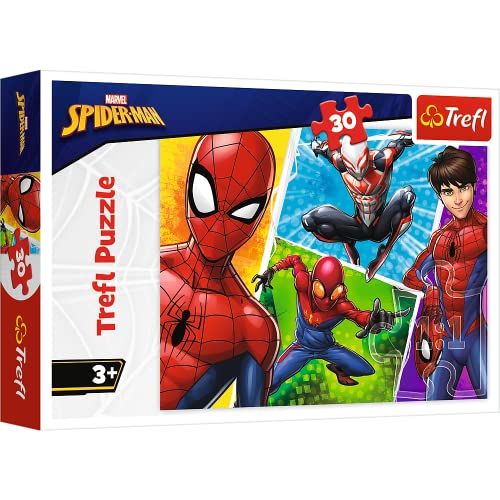 trefl-red-spiderman-puzzle-30-pi-ces-marvel-3-ans image 7