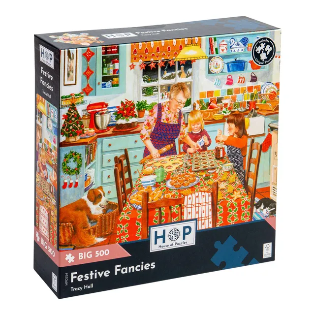 house-of-puzzles-festive-fancies-puzzle-500-pi-ces-no-l-48x69-cm image 1