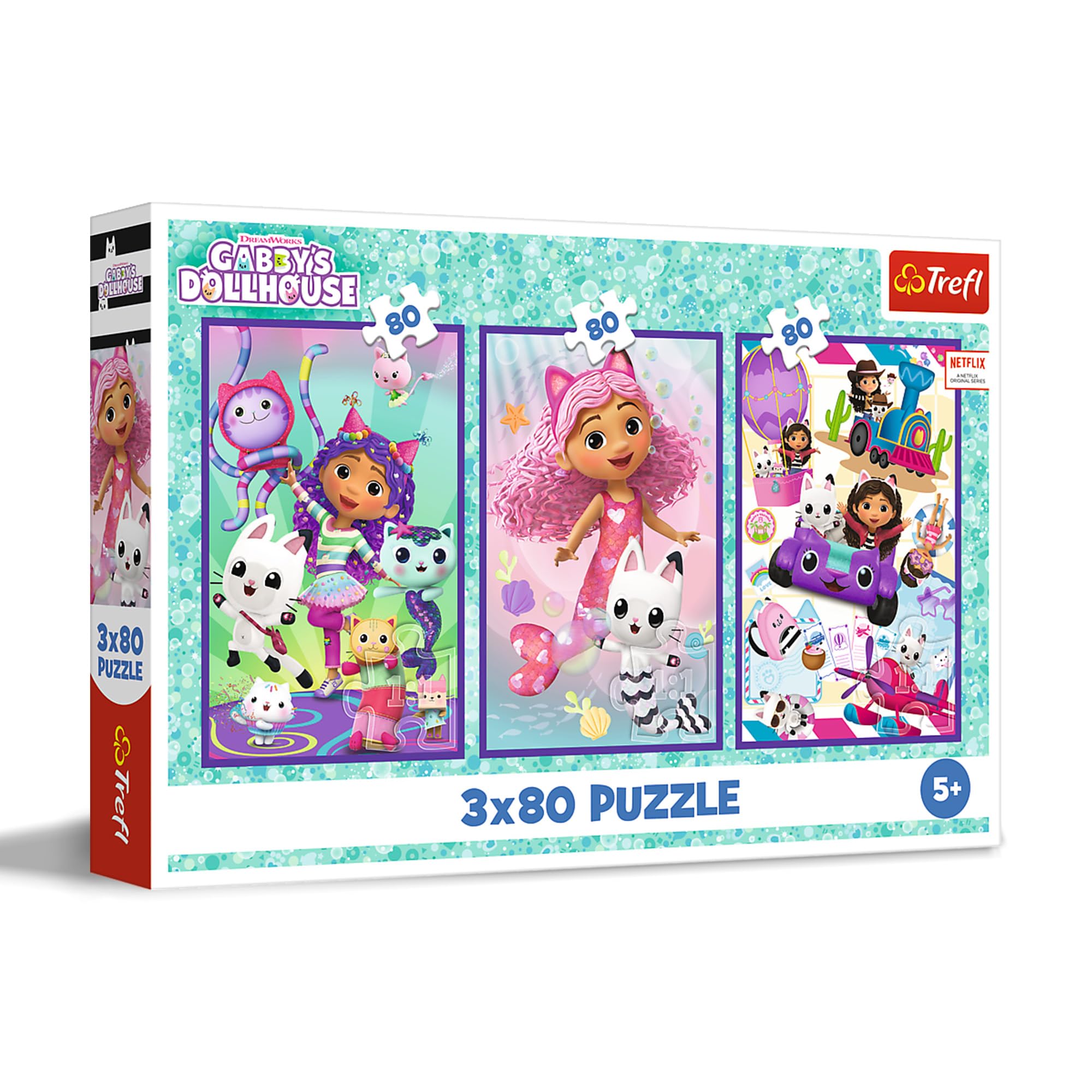 trefl-red-gabby-s-dollhouse-puzzle-3x80-pi-ces-5-ans image 1