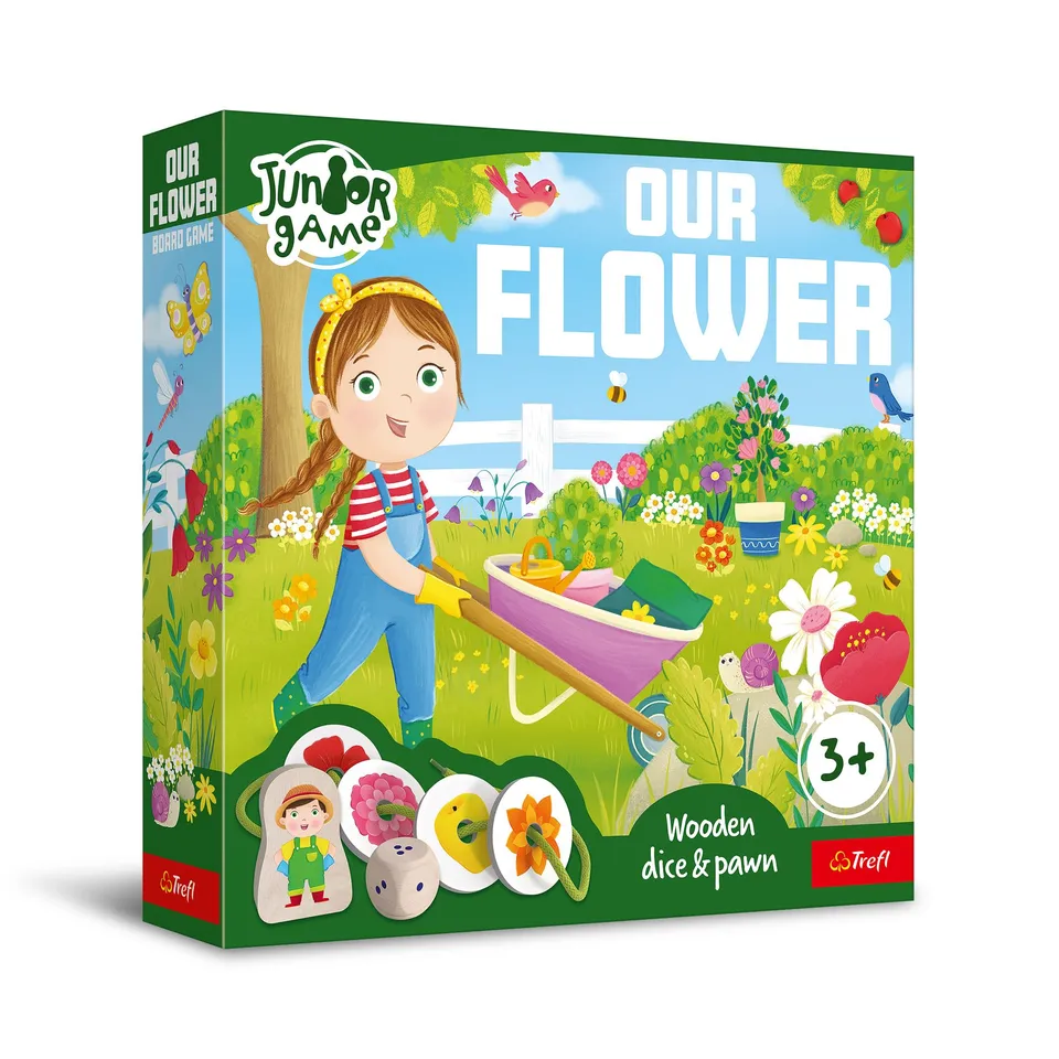 trefl-wood-craft-our-flower-jeu-de-soci-t-bois-3-ans image 1