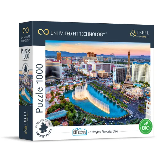trefl-prime-uft-puzzle-1000-pi-ces-cityscape-las-vegas image 1