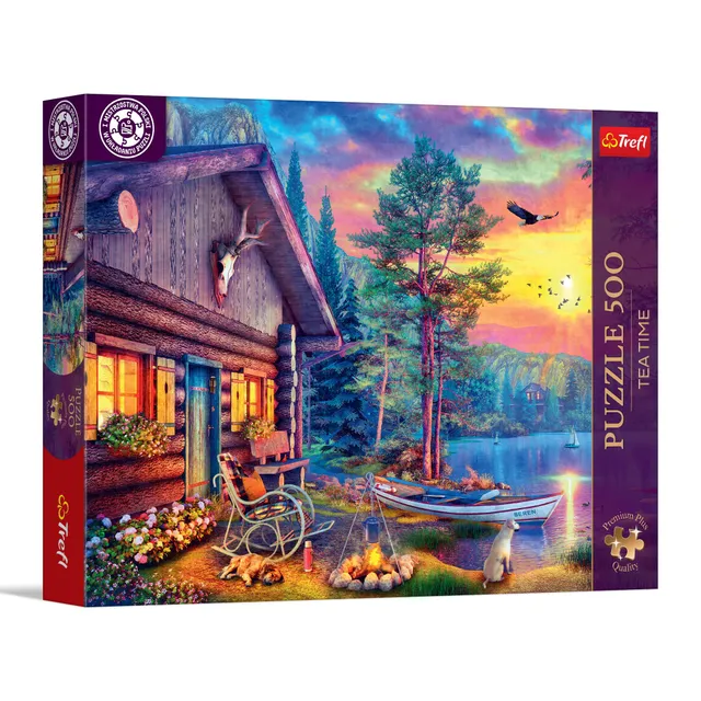 trefl-premium-plus-tea-time-puzzle-500-pi-ces-sunset-harbour image 1