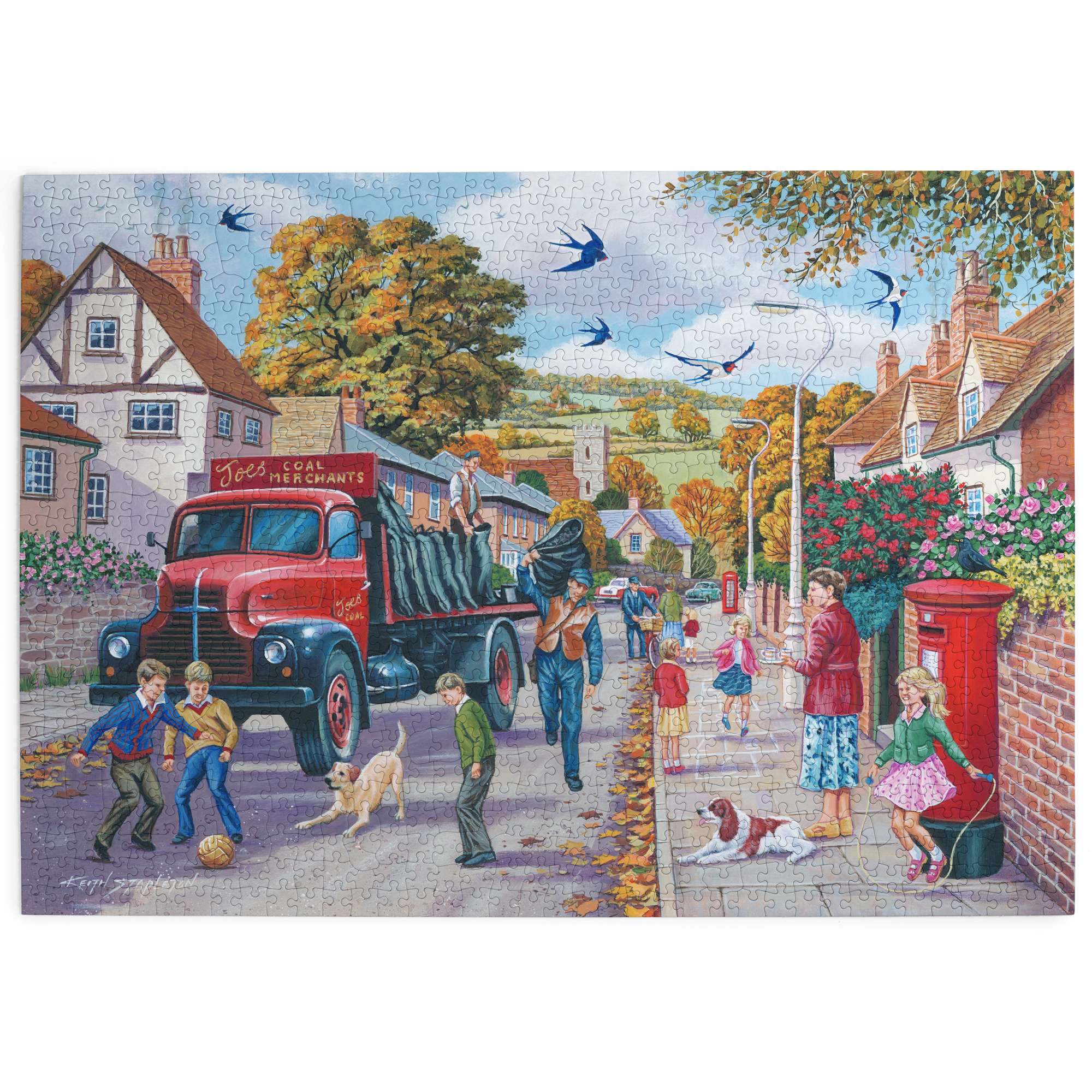 house-of-puzzles-puzzle-coalman-delivery-1000-pi-ces-d-taill-es image 2