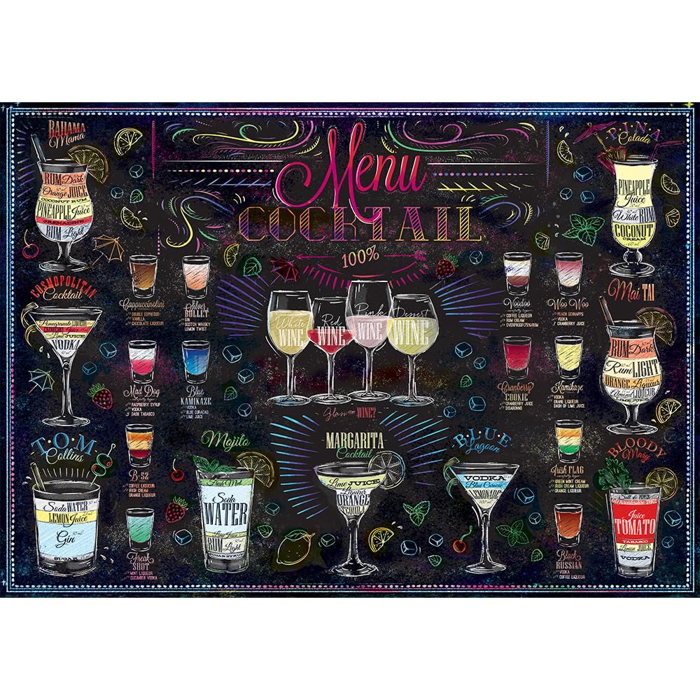 trefl-red-carte-boissons-puzzle-500-pi-ces-10-ans image 2