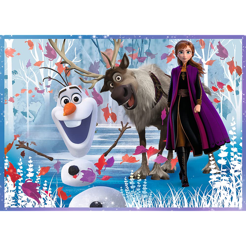trefl-red-reine-des-neiges-2-puzzle-4-en-1-4-ans image 6