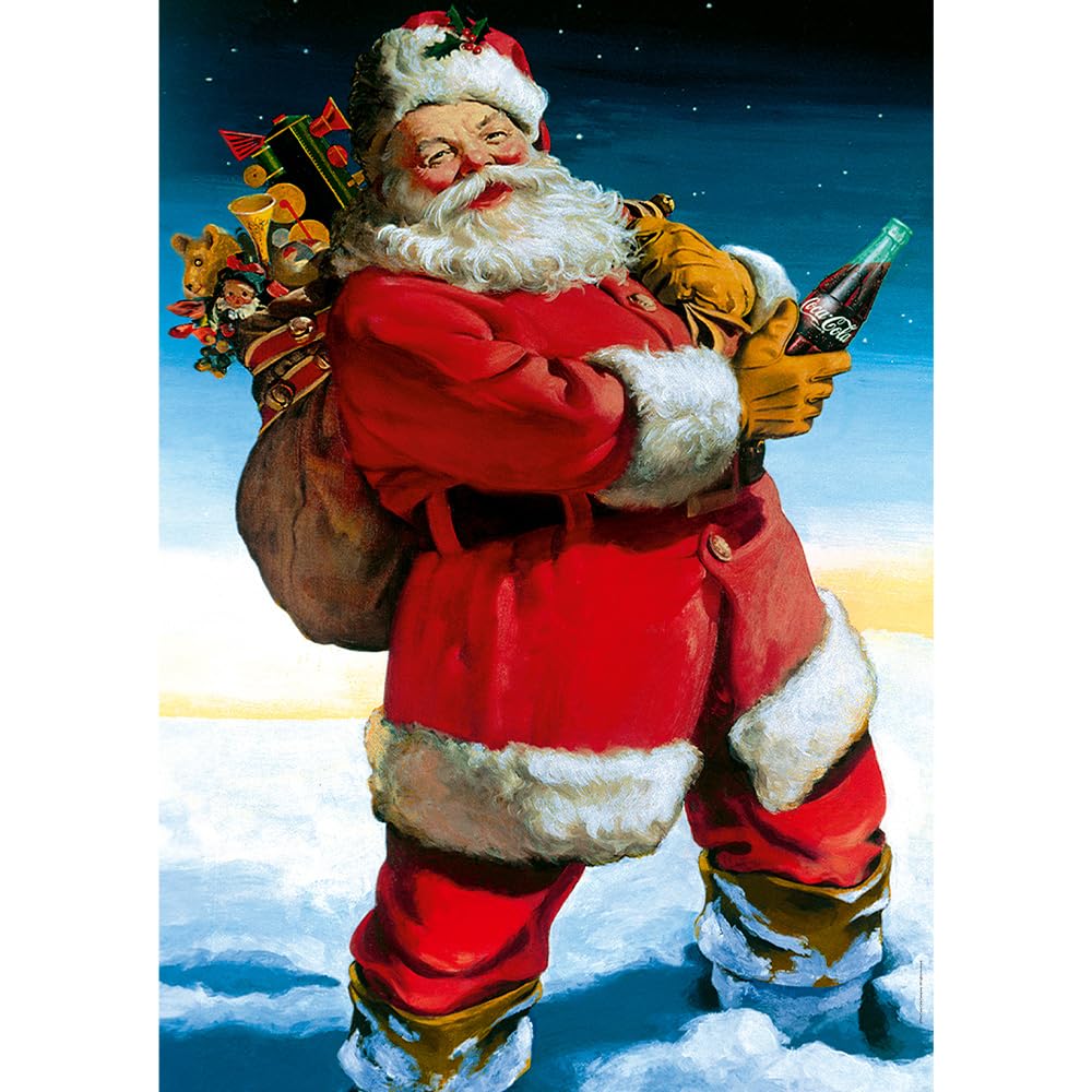 trefl-coca-cola-puzzle-1000-pcs-p-re-no-l-sur-la-neige-no-l image 2