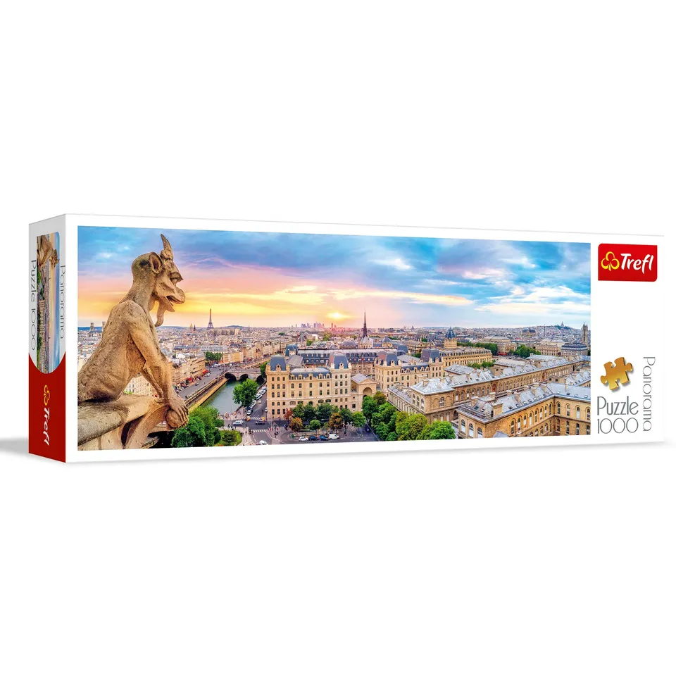 trefl-red-29029-notre-dame-de-paris-puzzle-1000-pi-ces-panorama image 1