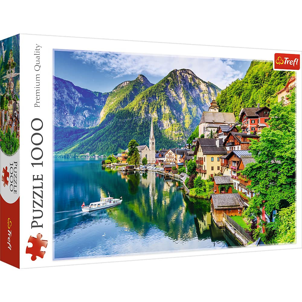 trefl-red-hallstatt-autriche-puzzle-1000-pi-ces-paysage image 1