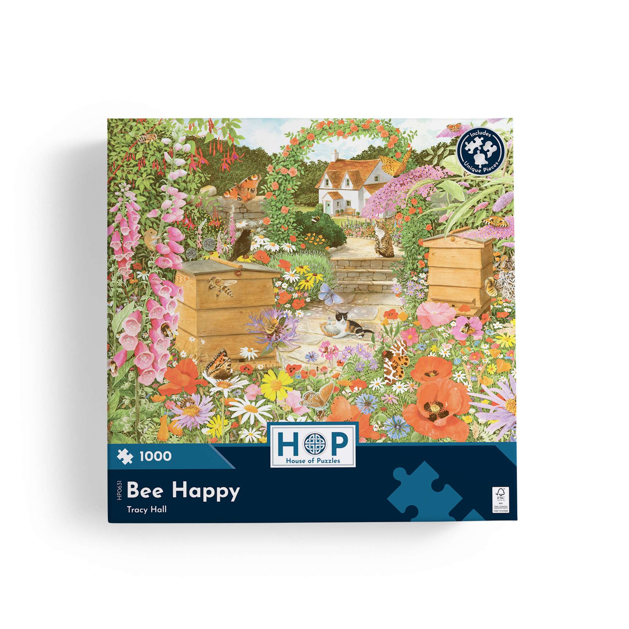 house-of-puzzles-1000-puzzle-1000-pi-ces-bee-happy image 4