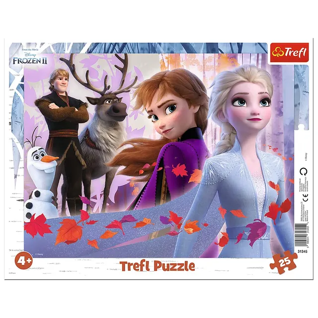 trefl-red-reine-des-neiges-2-puzzle-cadre-25-pi-ces-4-ans image 1