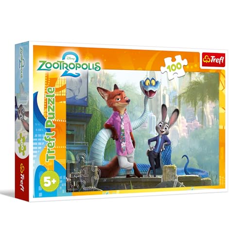 trefl-red-zootopia-2-puzzle-100-pi-ces-secrets-of-zootopia-5-ans image 7